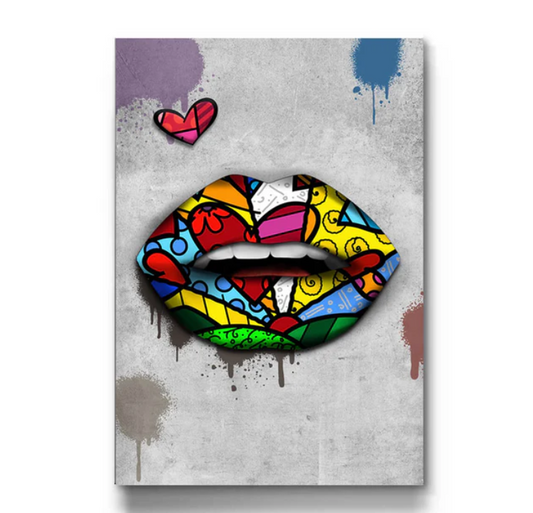 Lips Graffiti