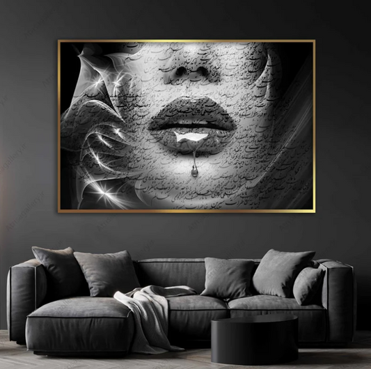 Face Nordic Single Wall Art