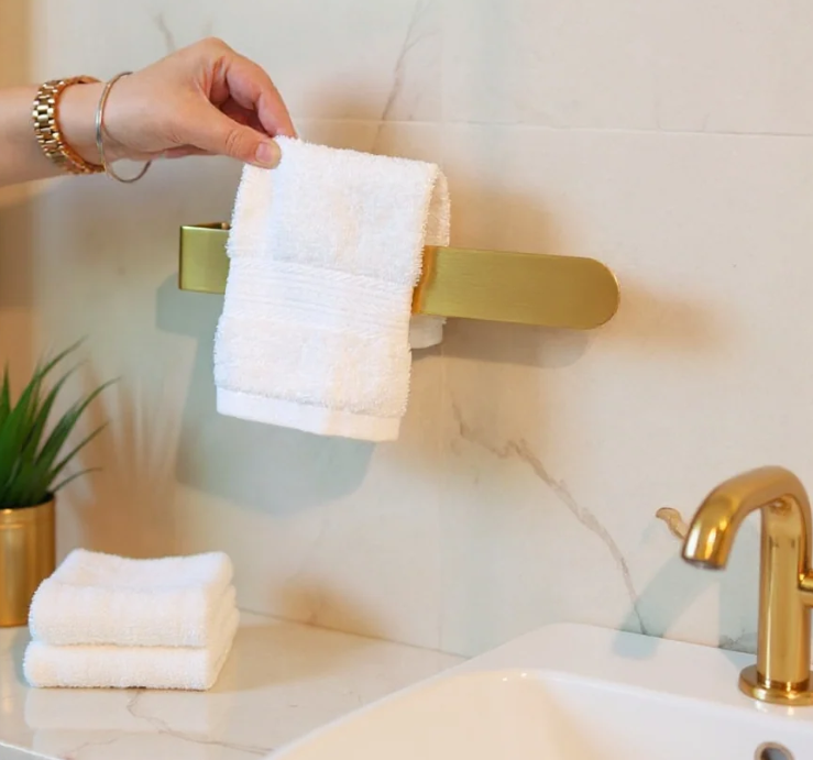 Peel & Stick Towel Stand| No drill Towel Holder