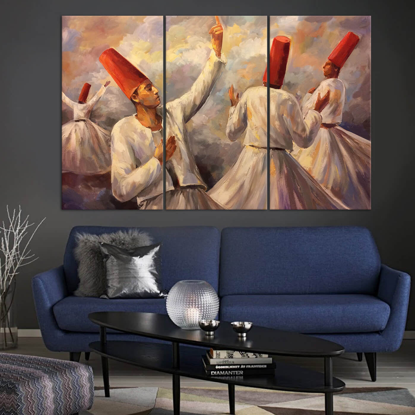 Sufism (3panel) | Wall Art