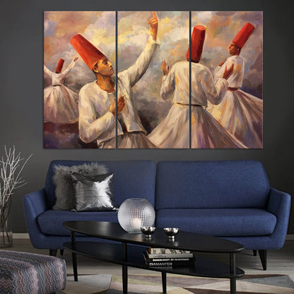Sufism (3panel) | Wall Art