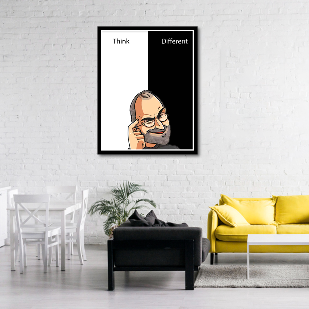 Think Different" Canvas Frame | Wall Art