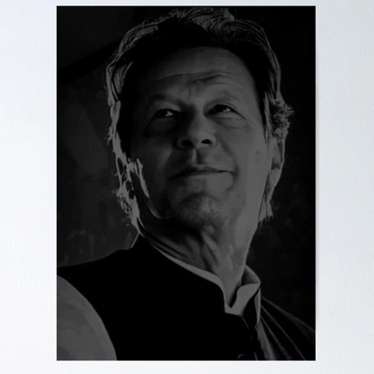 Imran Khan Leader Portrait – Poster Print