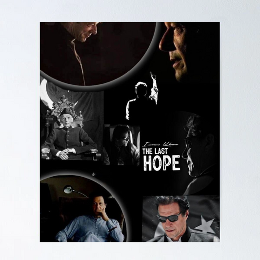 Imran Khan Leader Portrait – Poster Print