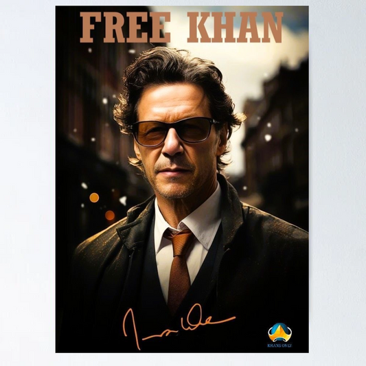 Imran Khan Leader Portrait – Poster Print