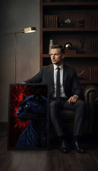 Midnight Panther – Contemporary Wall Art