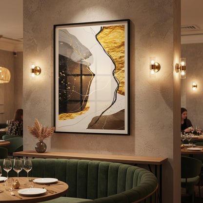 Modern Abstract Marble Canvas | Wall Art