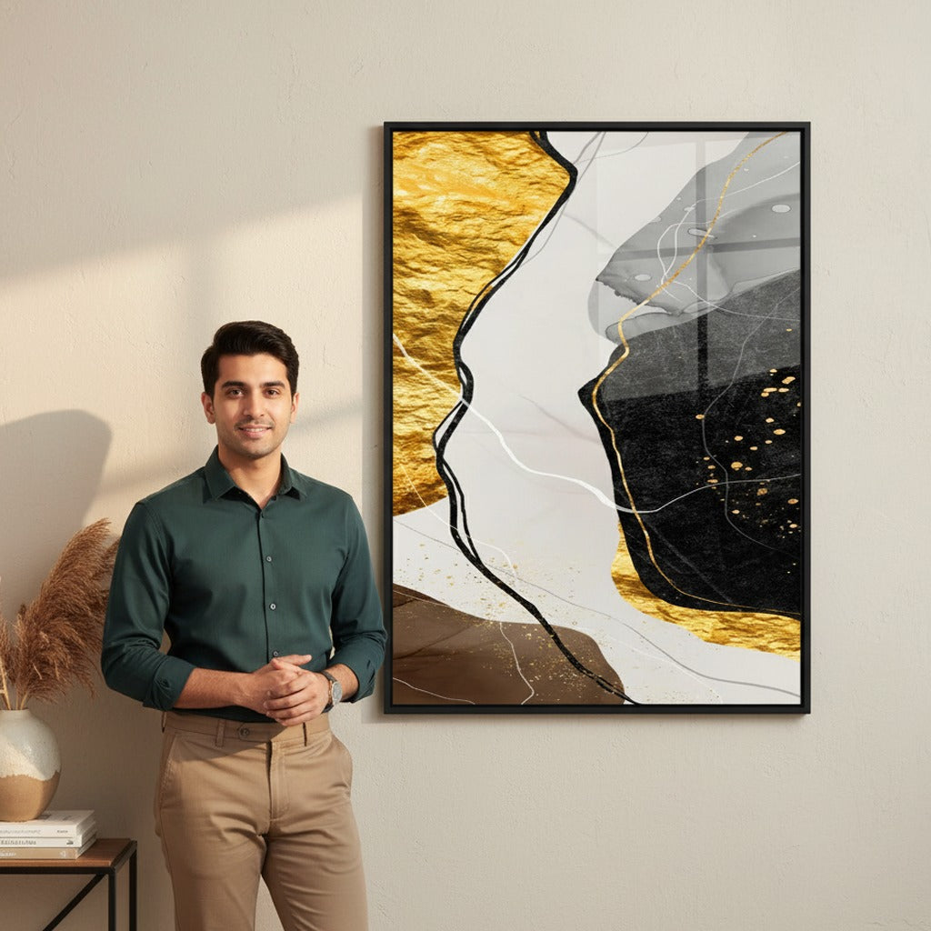 Modern Abstract Marble Canvas | Wall Art