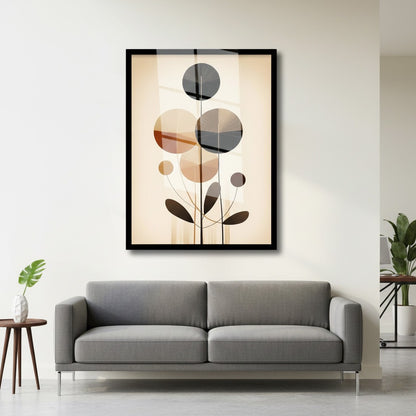 Stunning Abstract Flowers Frame Wall Art