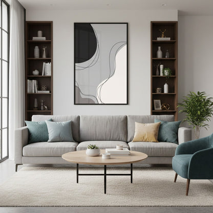 Elegant, Trendy Abstract Shapes | Wall Art