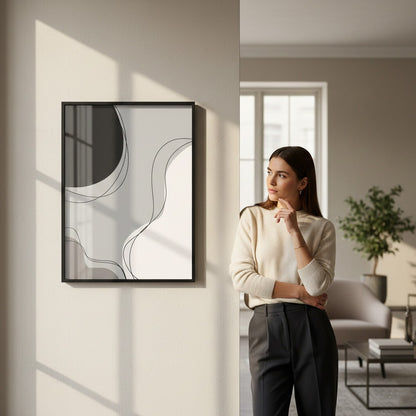 Elegant, Trendy Abstract Shapes | Wall Art