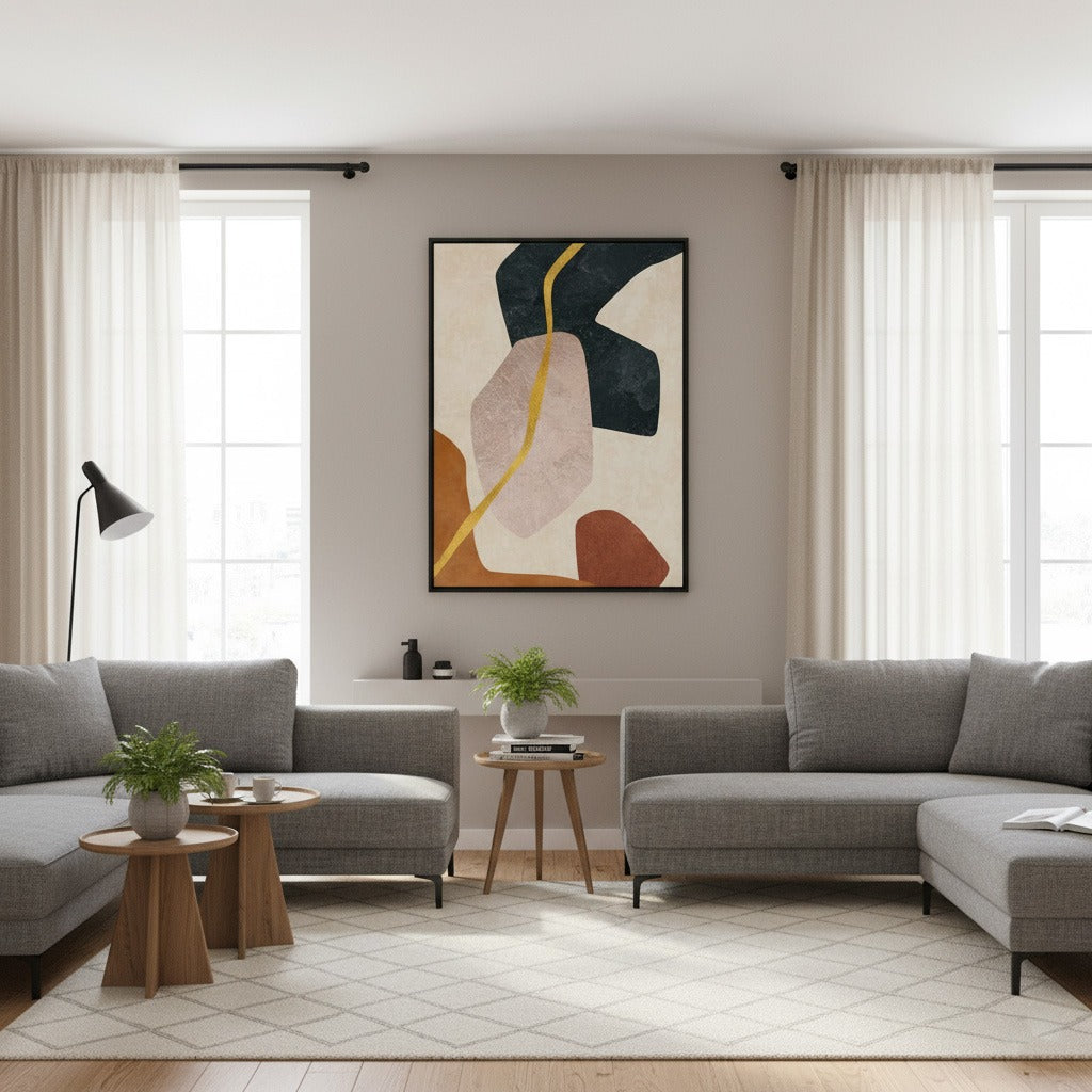 The Geometric Abstract Series | Wall Art