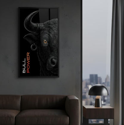 The Guardian’s Gaze: Golden Leopard Canvas