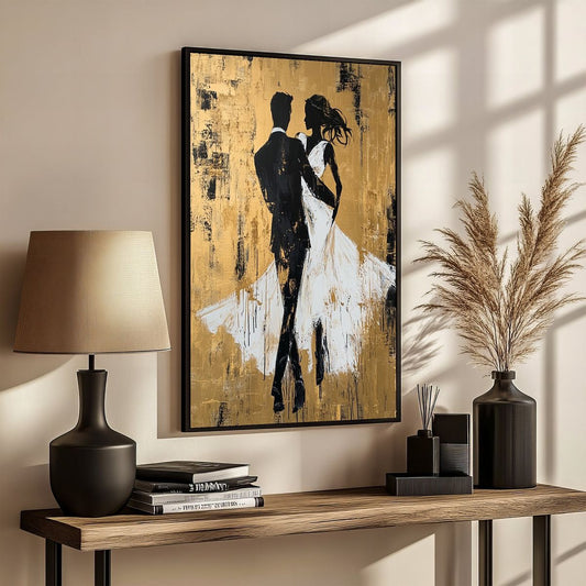 Dancing Couple Single Wall Art