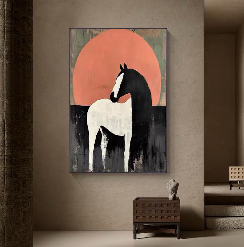 Monochrome Muse Wall art