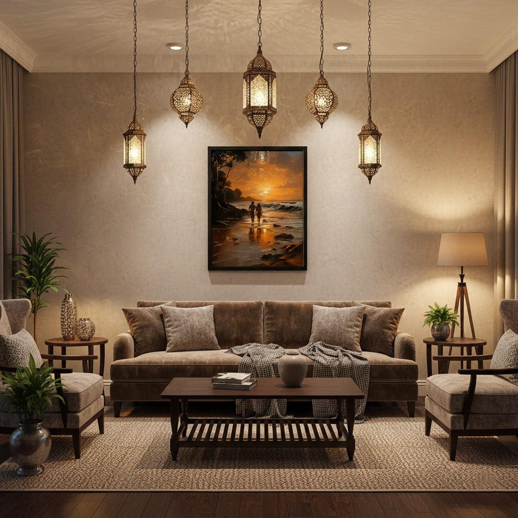 Romantic Strolls Canvas Frames | Wall Art