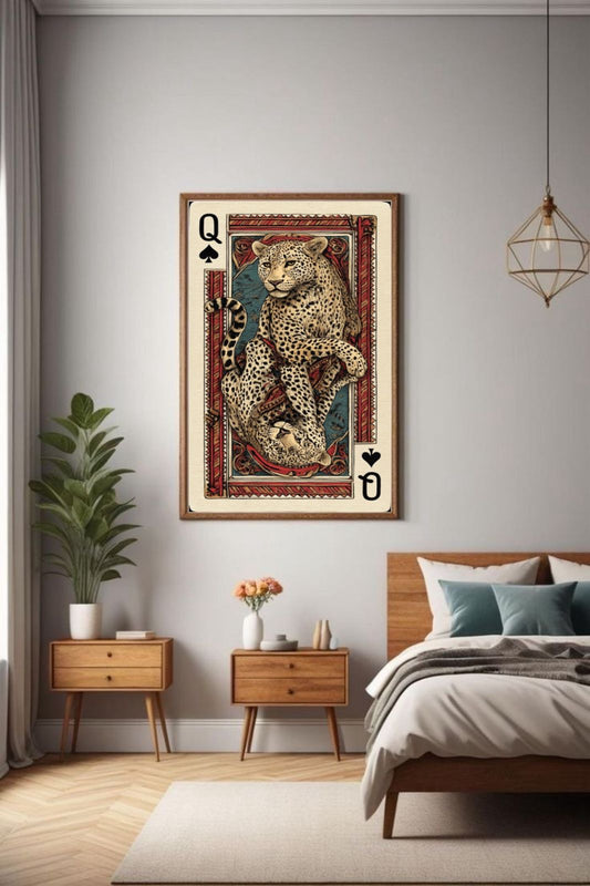 Leopard Royalty Single Wall art