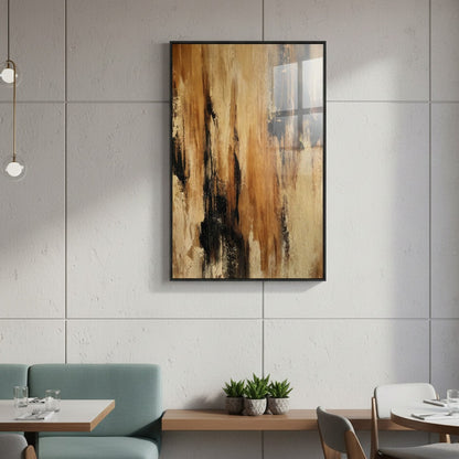 Modern Wooden Style Canvas Wall Art