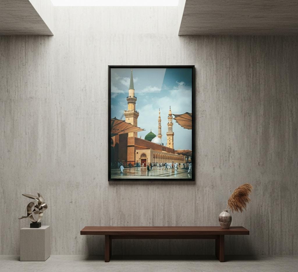Masjid Al-Nabawi Canvas Frames | Wall Art