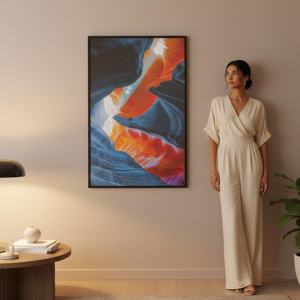 Mind Blowing Magic wave Abstract Canvas | Wall Art