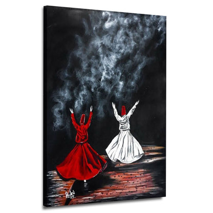 Sufism Abstract Canvas | Wall Art