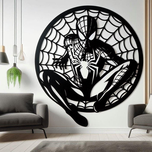 Spiderman Metal Wall Art
