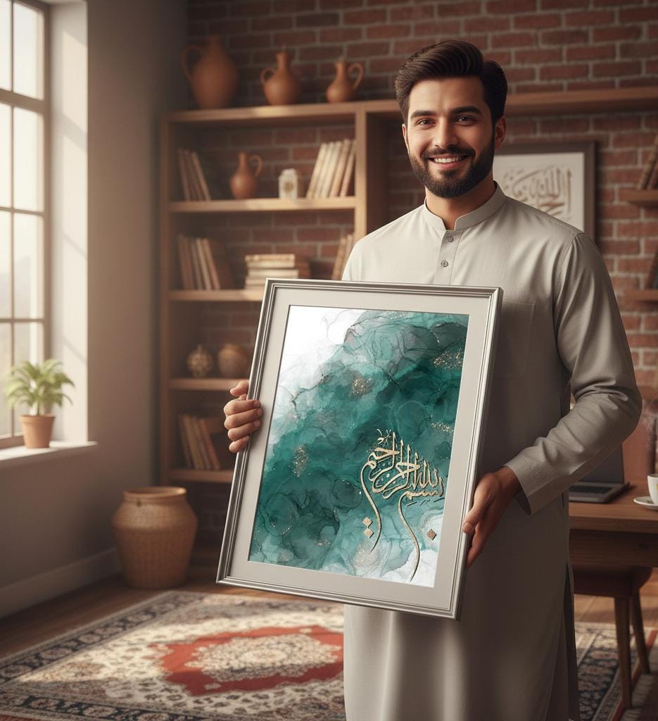 Bismillah | Islamic Canvas | Wall Art