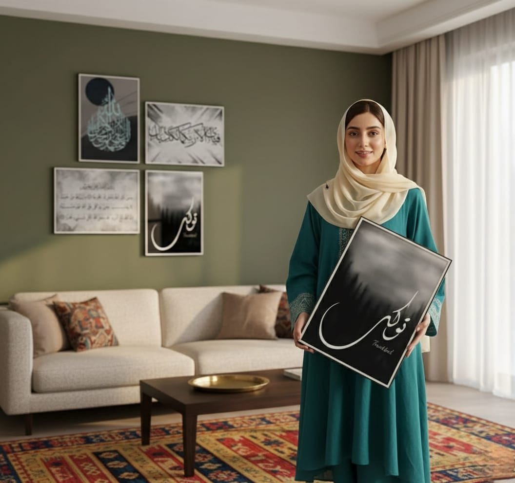 AYATUL KURSI BLACK – ISLAMIC WALL ART
