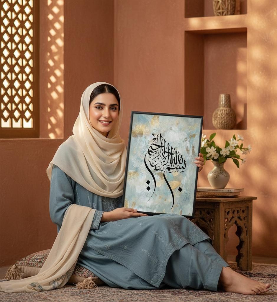 Bismillah in Arabic Calligraphy | Wall Art