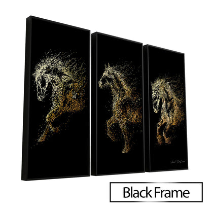Trio of Golden Horses - 3 Parts