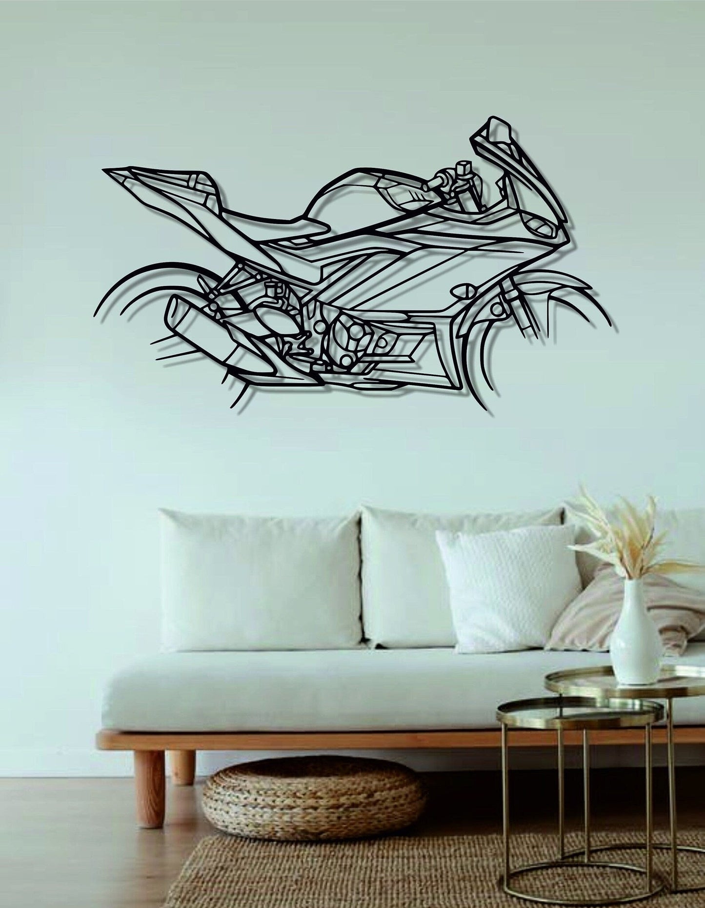 Motor Metal Wall Art | Motorcycle Wall Decor