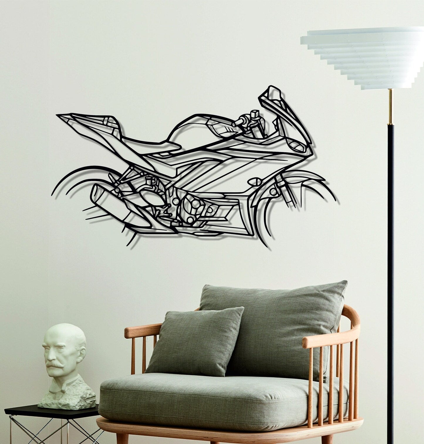 Motor Metal Wall Art | Motorcycle Wall Decor