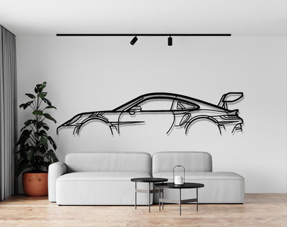 Sports Car Metal Wall Decor
