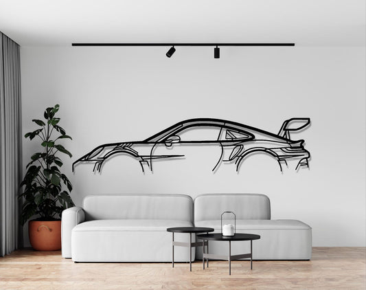 Sports Car Metal Wall Decor