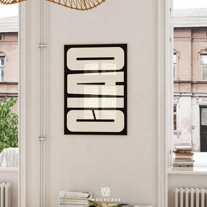 CIAO Poster – Bold Modern Typography