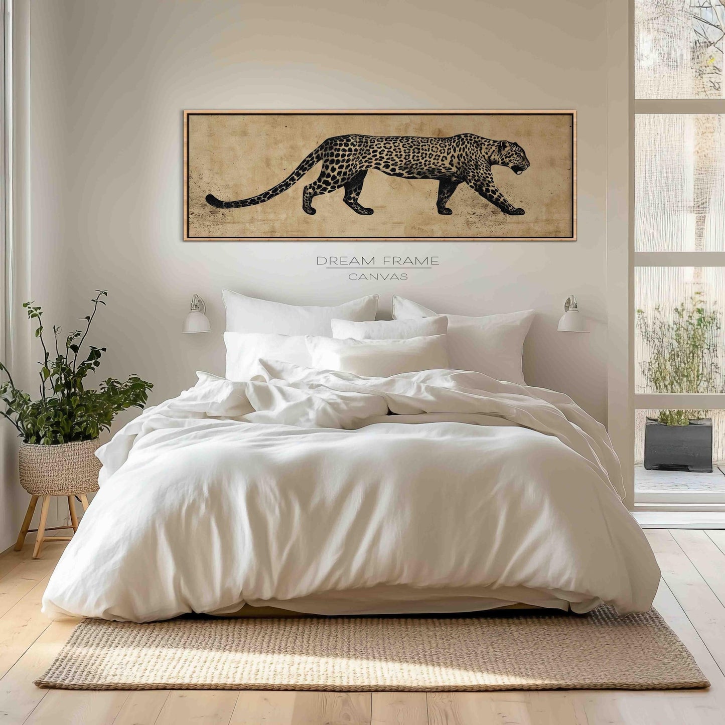 Leapord Single Wall art