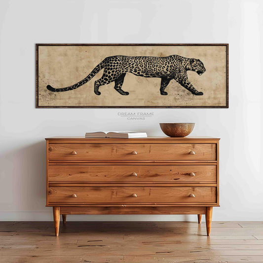 Leapord Single Wall art