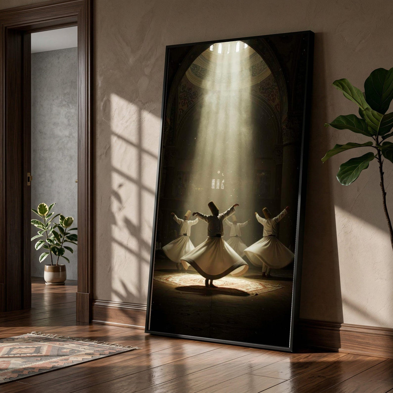 Spiritual Sufi Art Mystical Light Rays