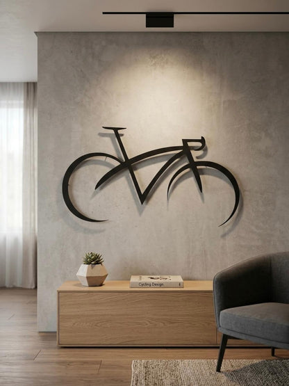 Metal Bicycle Wall Art