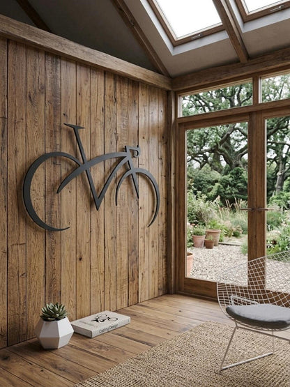 Metal Bicycle Wall Art