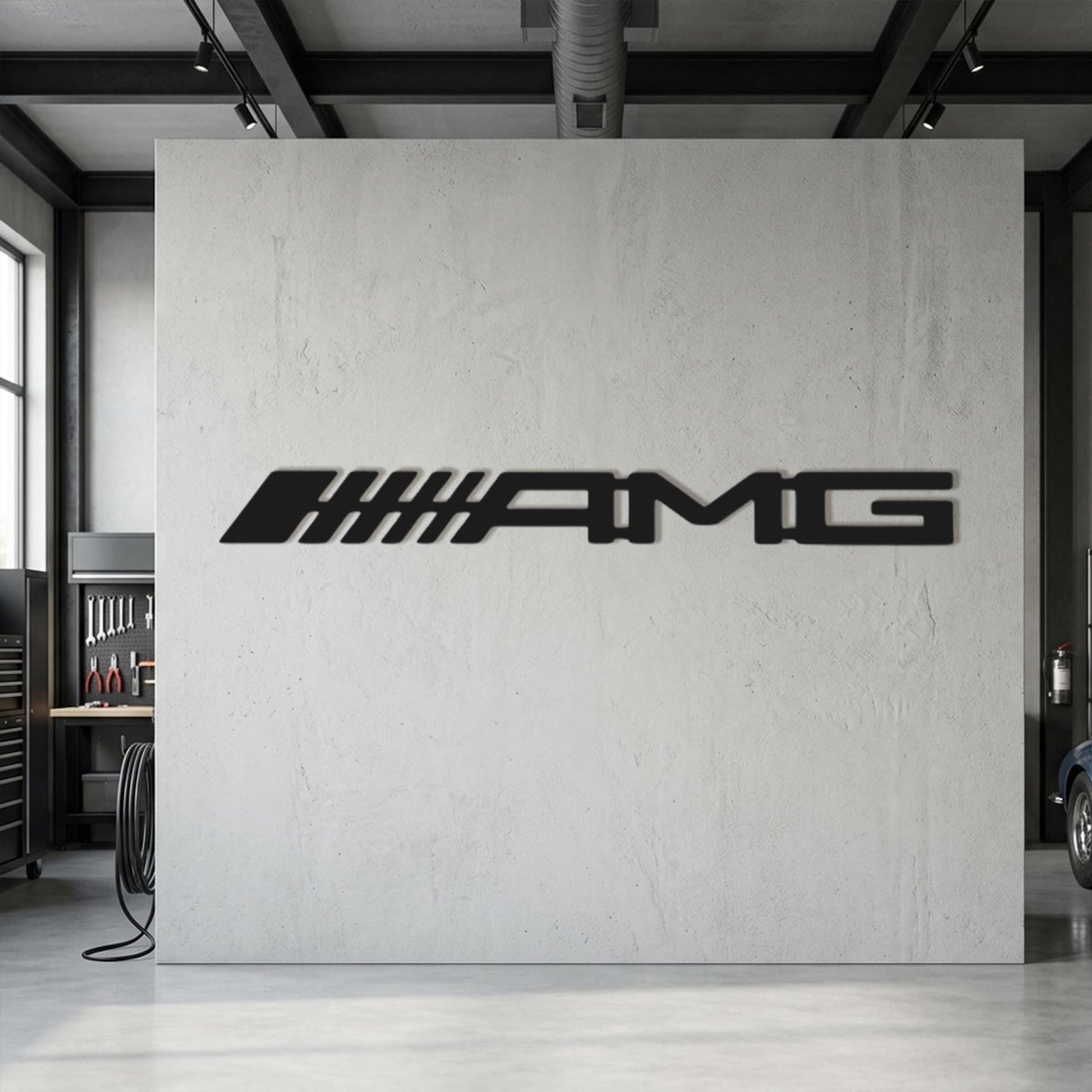 AMG Metal Wall Art