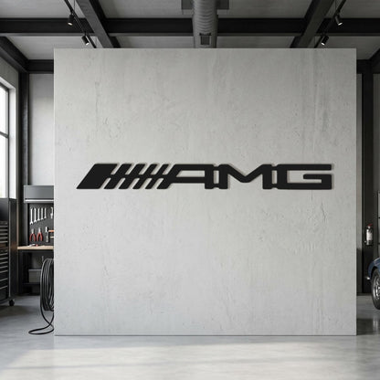 AMG Metal Wall Art