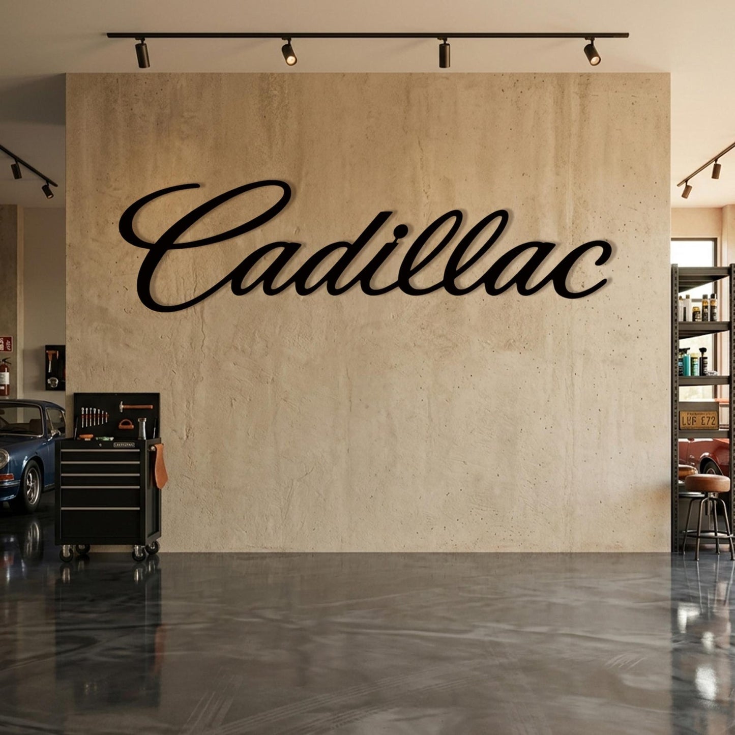 Cadillac Metal Wall Art