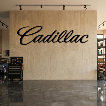 Cadillac Metal Wall Art