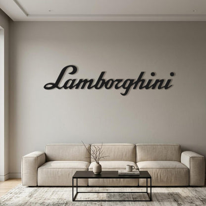 Lamborghini Metal Wall Art