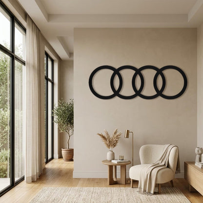 Audi Metal Wall Art
