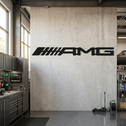 AMG Metal Wall Art