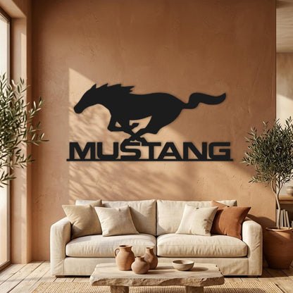 Mercedes Logo Metal Wall Art