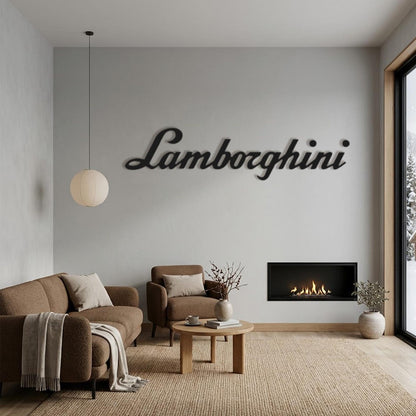 Lamborghini Metal Wall Art