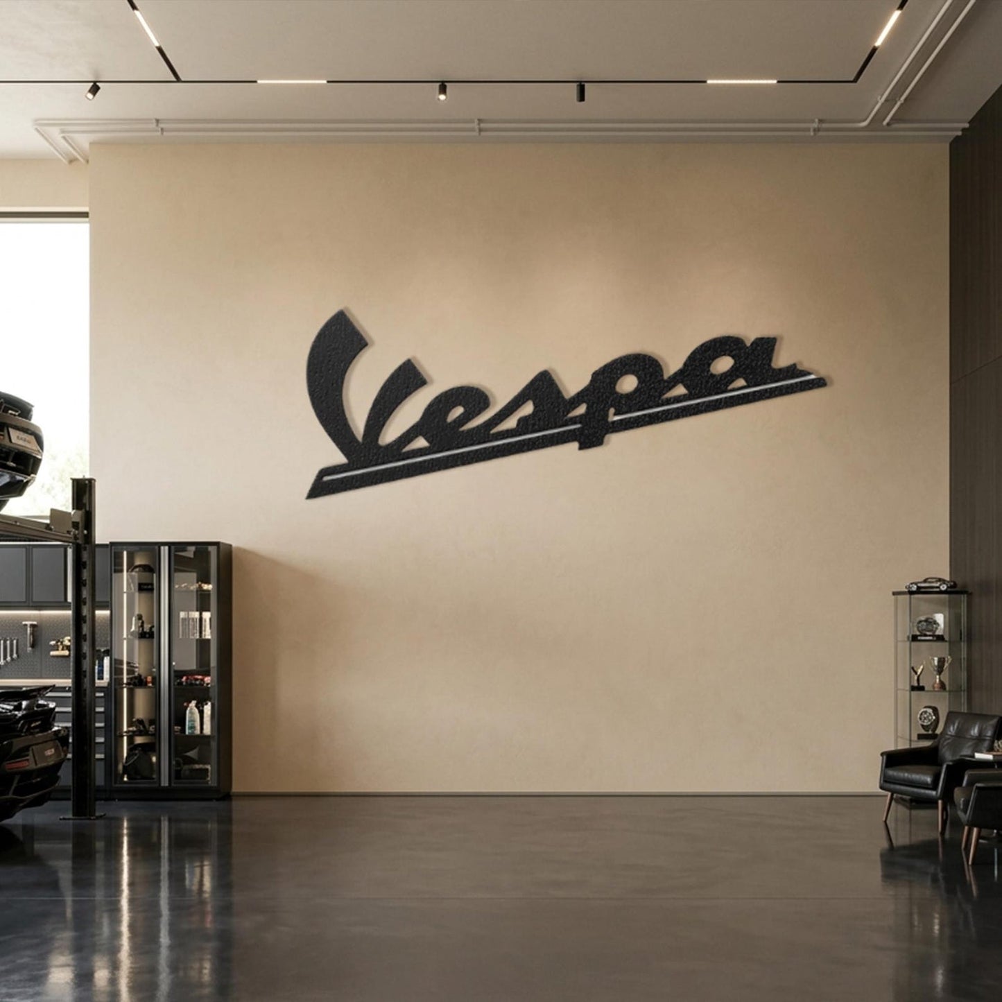 Vespa Metal Wall Art
